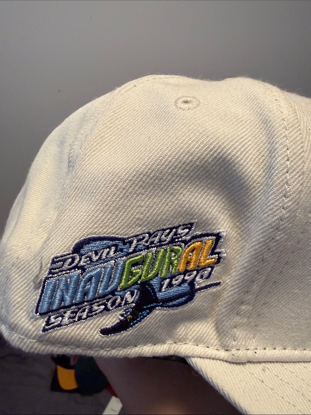 Tampa Bay Devil Rays Retro Logo Snapback Hat - Picture 3 of 7